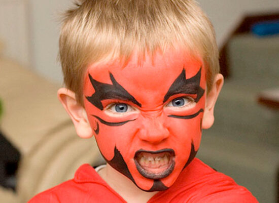 Maquillajes de Halloween para niños terroríficos Pequeocio