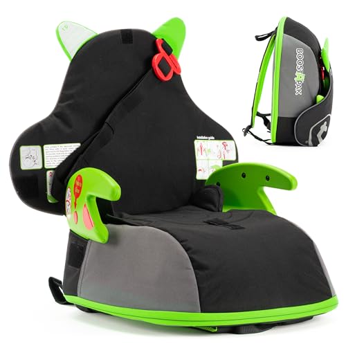 Trunki Boostapak Alzador Coche Niño – 2 En 1 Mochila Y Elevador Coche Niño – Silla Coche Grupo...