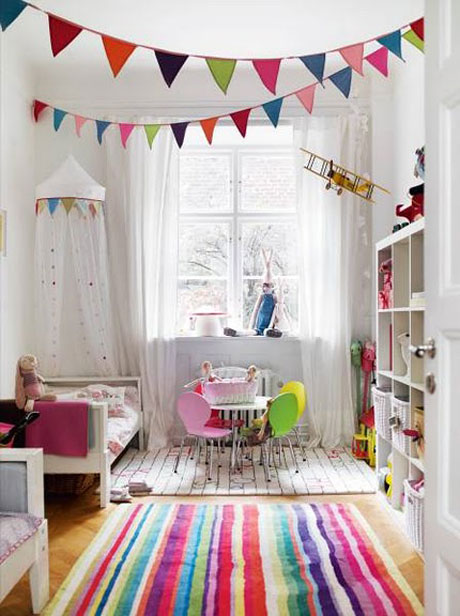 10 ideas para decorar paredes en un dormitorio infantil