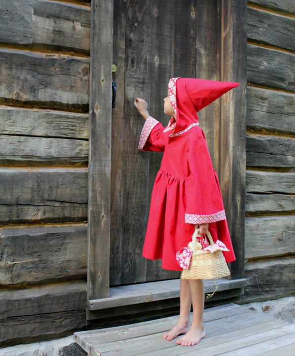 Disfraz de Caperucita Roja, Manualidades