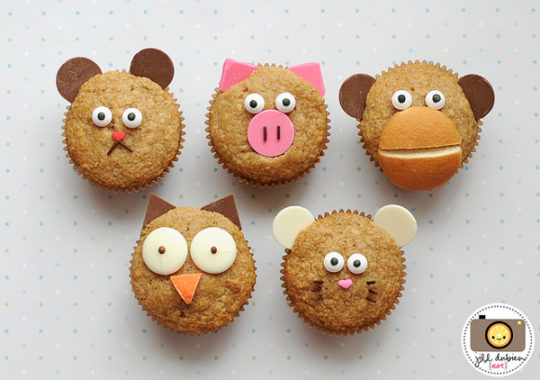 Muffins Receta Divertida