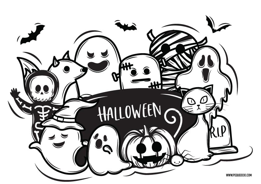 Dibujos Fáciles De Halloween