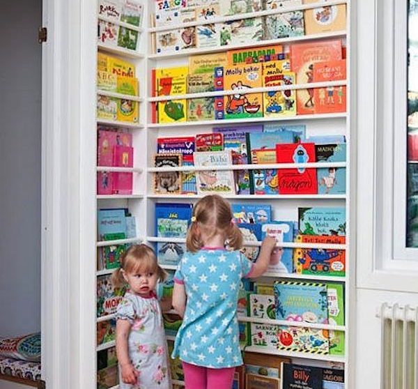 10 librerías originales para la habitación infantil | Pequeocio.com