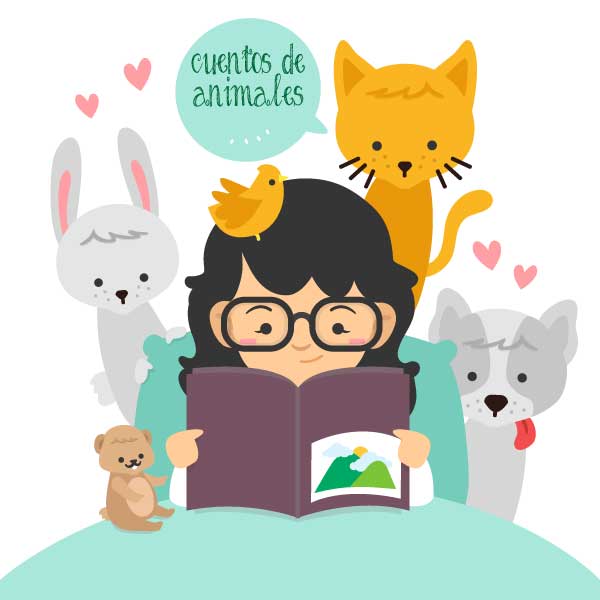 13 cuentos cortos de animales para leer y dormir - Pequeocio