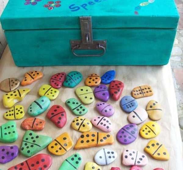 5 juegos infantiles caseros ¡con piedras pintadas ...