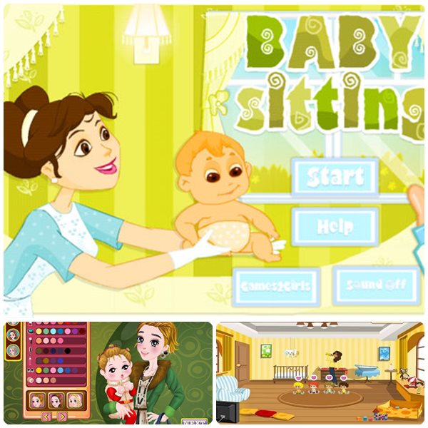Juegos de cuidar bebés tabletas - Pequeocio