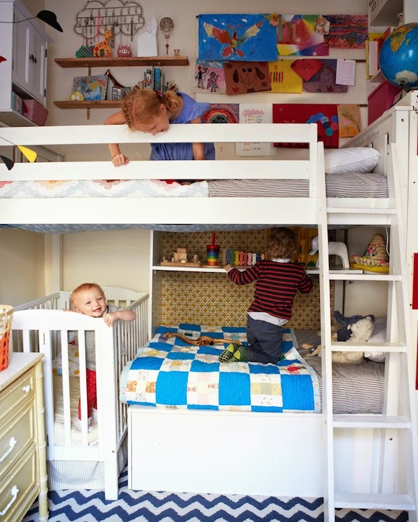 sentido común Empuje Dar derechos 6 habitaciones infantiles pequeñas - Pequeocio