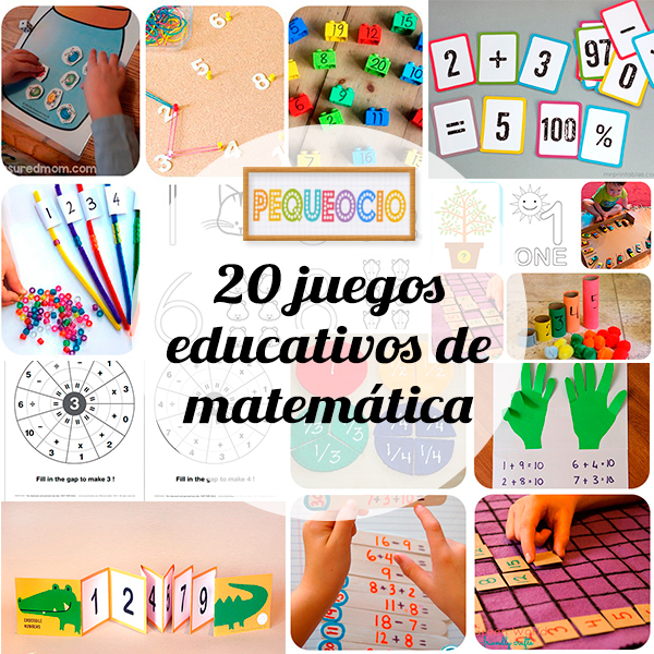 20 Juegos Educativos Para Aprender Matematicas Pequeocio