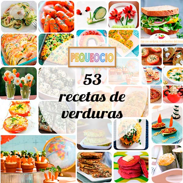 53 recetas de verduras para niños - Pequeocio