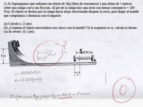 Respuestas Divertidas En Los Exámenes