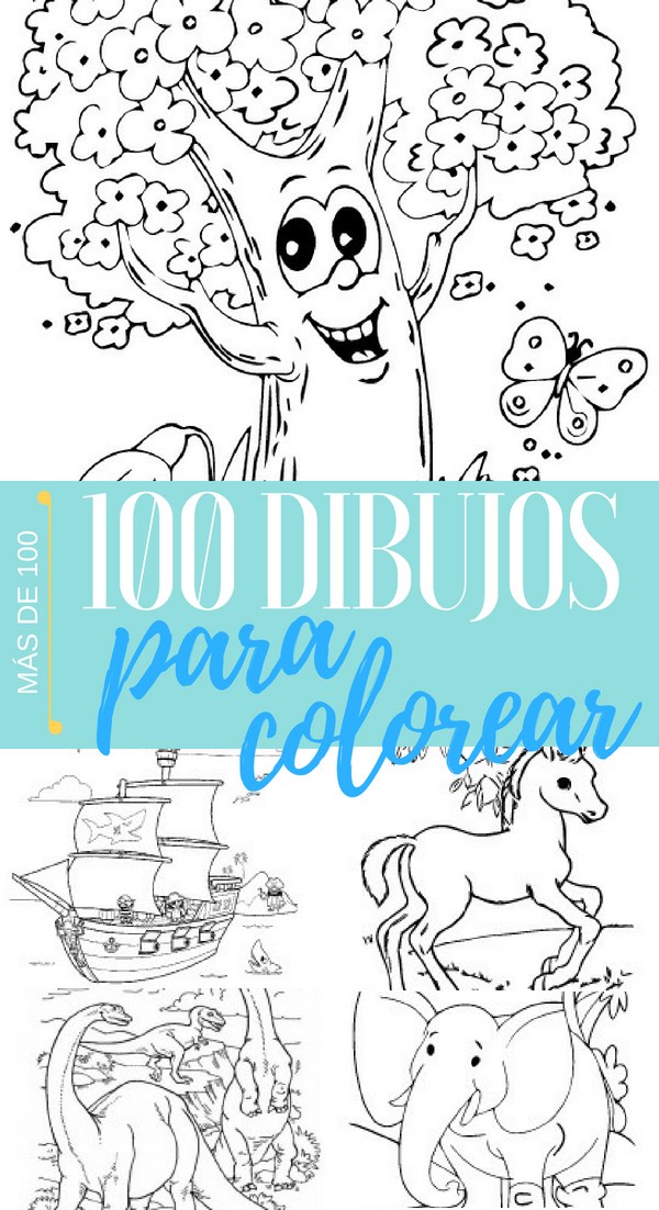 Dibujos Para Pintar Y Colorear FÁciles ¡más De 100 Pequeocio 0432