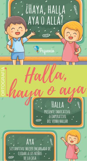 Haya O Halla ¿cómo Se Escribe Pequeocio