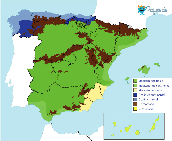 Climas De España ¿cuáles Son Pequeocio
