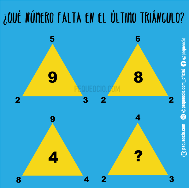 20 Acertijos Matemáticos De Lógica ¡para Ponerte A Prueba Pequeocio 5876