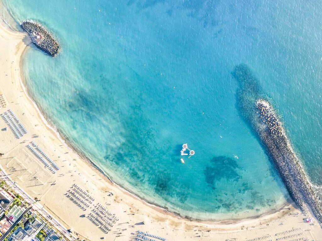 Playa De Las Vsitas Tenerife Con Niños