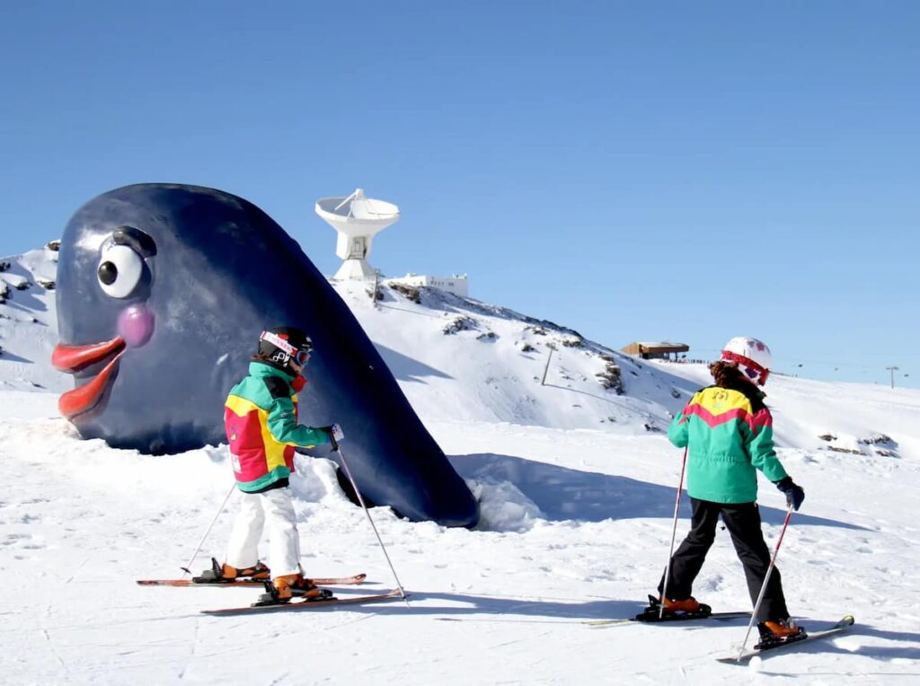 Esquiar En Sierra Nevada Con Niños