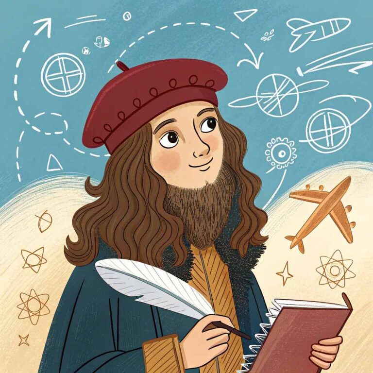 Biografía De Leonardo Da Vinci Para Niños