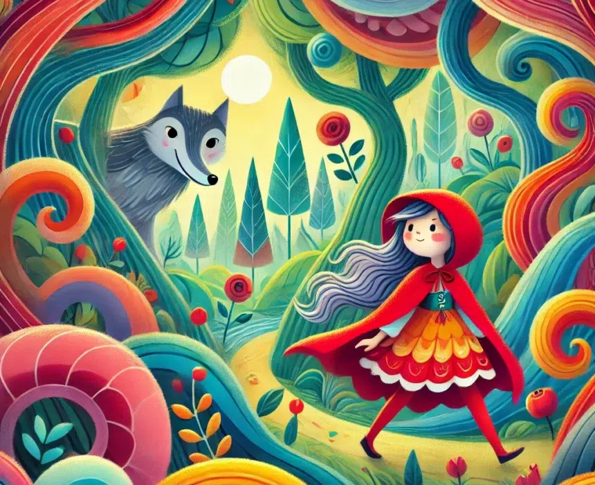 Cuento De Caperucita Roja En In Inglés &Quot;Little Red Riding Hood&Quot;