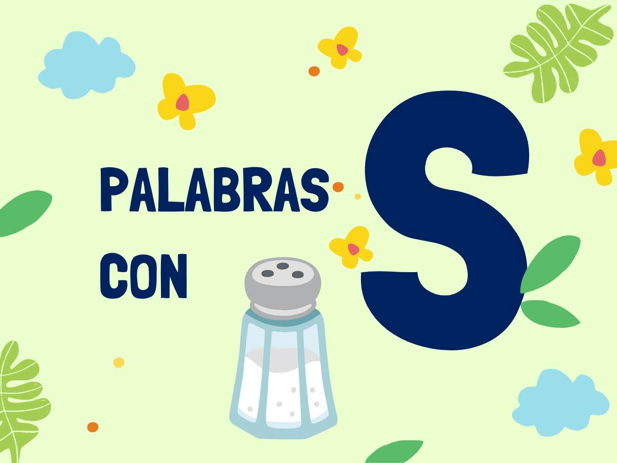 Ejemplos De Palabras Con S