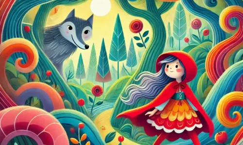 Cuento de Caperucita Roja en in inglés "Little Red Riding Hood"