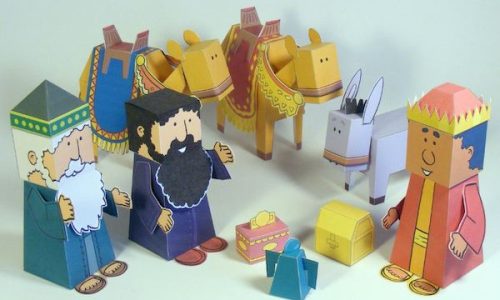 Manualidades de los Reyes Magos