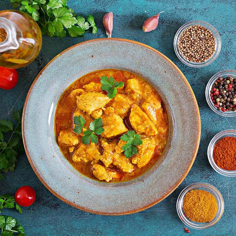 Cómo hacer pollo al curry (receta FÁCIL)